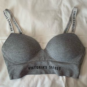 Victoria’s Secret Logo Lounge Push-up Wireless Bra